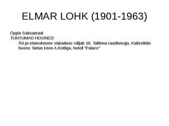 Arhidektuur Eestis 1920-1940 #17