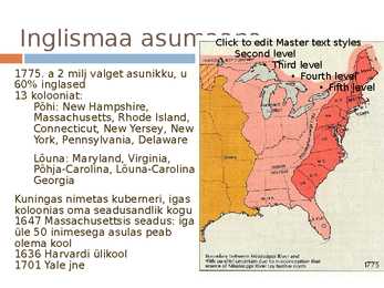 USA tekkimine #5