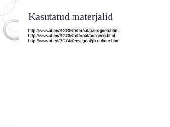 Uusaegkonna kronoloogia #12