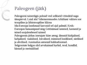 Uusaegkonna kronoloogia #5