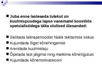 Sensoorsed puuded #8