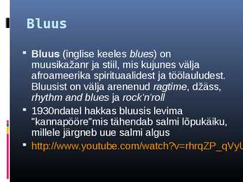Põhja-Ameerika muusika #4