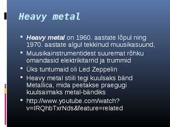Põhja-Ameerika muusika #9