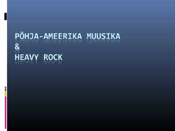 Põhja-Ameerika muusika