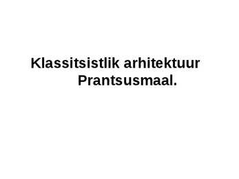 Klassitsismi põhjalik esitlus #11
