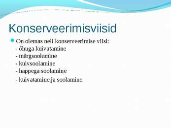 Nahkade töötlemine ettekanne #6