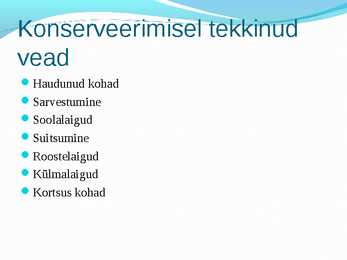 Nahkade töötlemine ettekanne #7