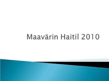Maavärin Haitil