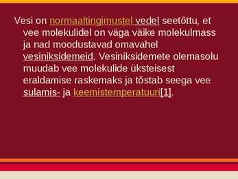 Vesi #3