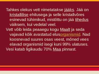 Vesi #4