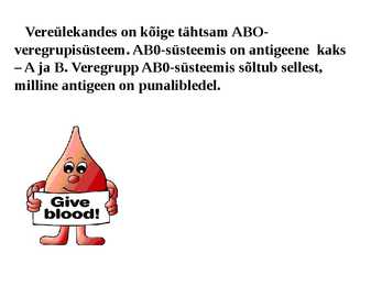 Veregrupid esitlus #5