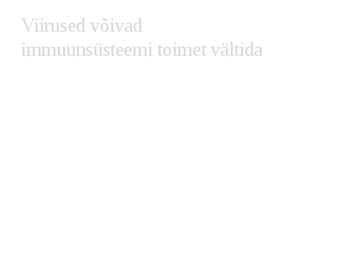 Immuunvastus erinevatele antigeenidele #6