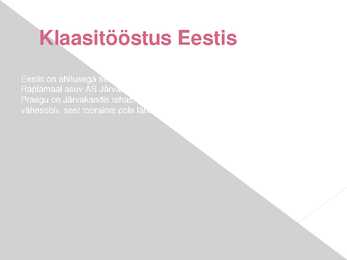 Eesti klaasitööstus #3