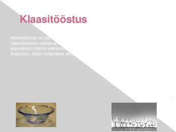 Eesti klaasitööstus #6