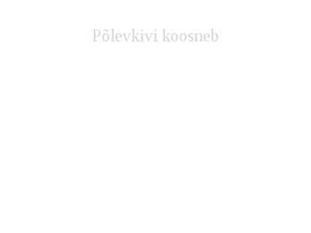 Põlevkivi #3