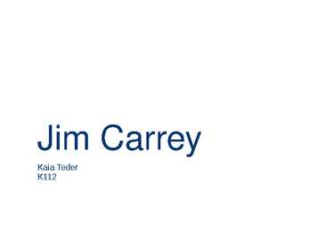 Jim Carrey