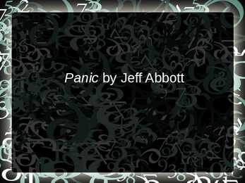 Panic - Jeff Abbott