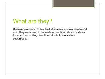 The Steam Engine #2