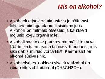 Alkohol #2