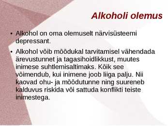 Alkohol #6