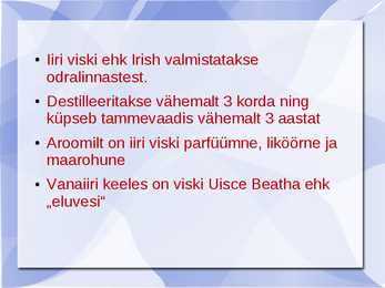 Iiri viski #3