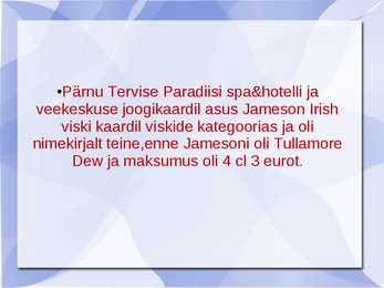 Iiri viski #5