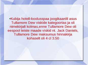 Iiri viski #8