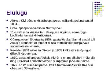 Aleksis Kivi #2