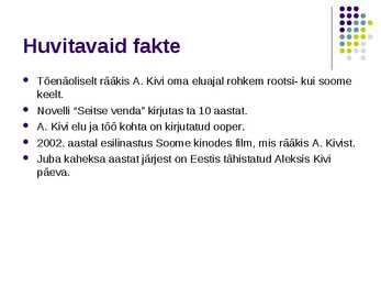 Aleksis Kivi #6