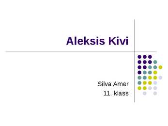 Aleksis Kivi