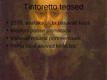 Jacopo Tintoretto #3