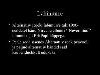 Alternatiiv Rock #5