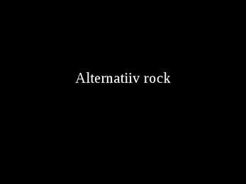 Alternatiiv Rock