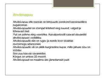 Ahvileivapuu #2