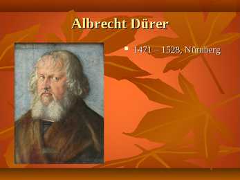 Albrecht Dürer #2