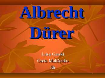 Albrecht Dürer
