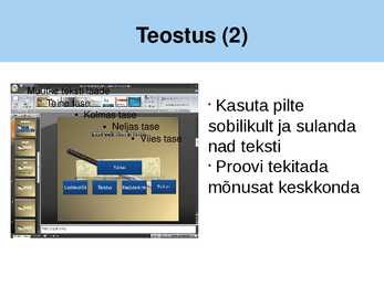 Kuidas koostada väga head esitlust #6