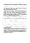 Environmental Issues and Sustainable Development in Estonia