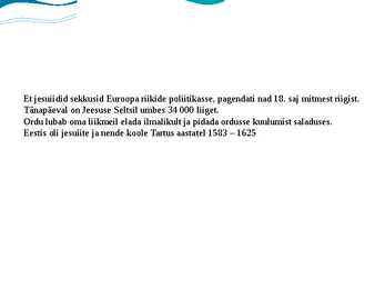Jesuiidid #12