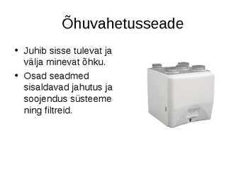Ventilatsioonitööd #7