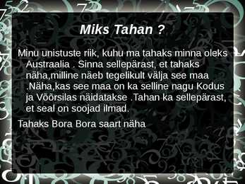 Minu unistuste riik Austraalia #7