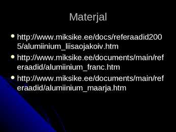 Alumiinium #7