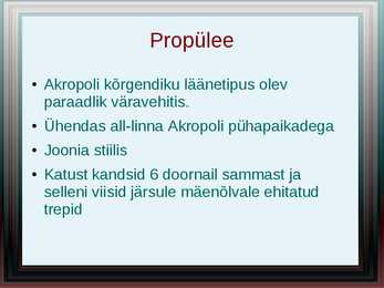 Vanakreeka ehitusmälestised #11