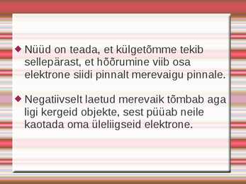 Elekter - füüsika #4