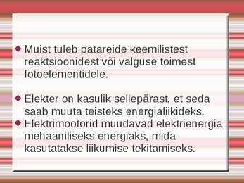 Elekter - füüsika #10
