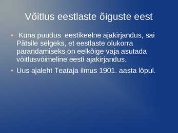 Konstantin Pätsi elulugu #5