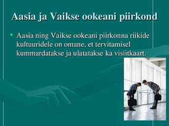 Tervitamine erinevates kultuurides #6