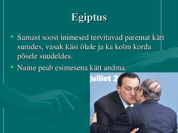 Tervitamine erinevates kultuurides #8