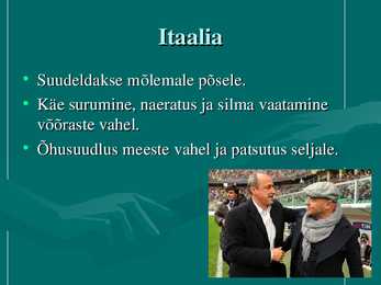 Tervitamine erinevates kultuurides #9