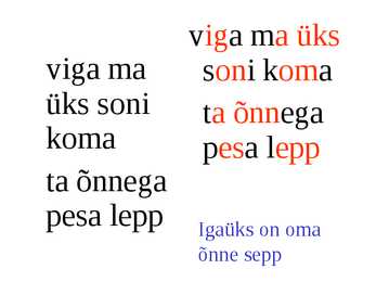 Sisehäälikud #10